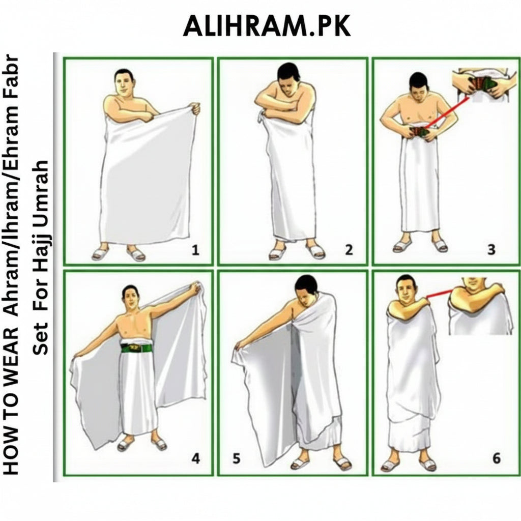Cotton Ihram 2pcs set
