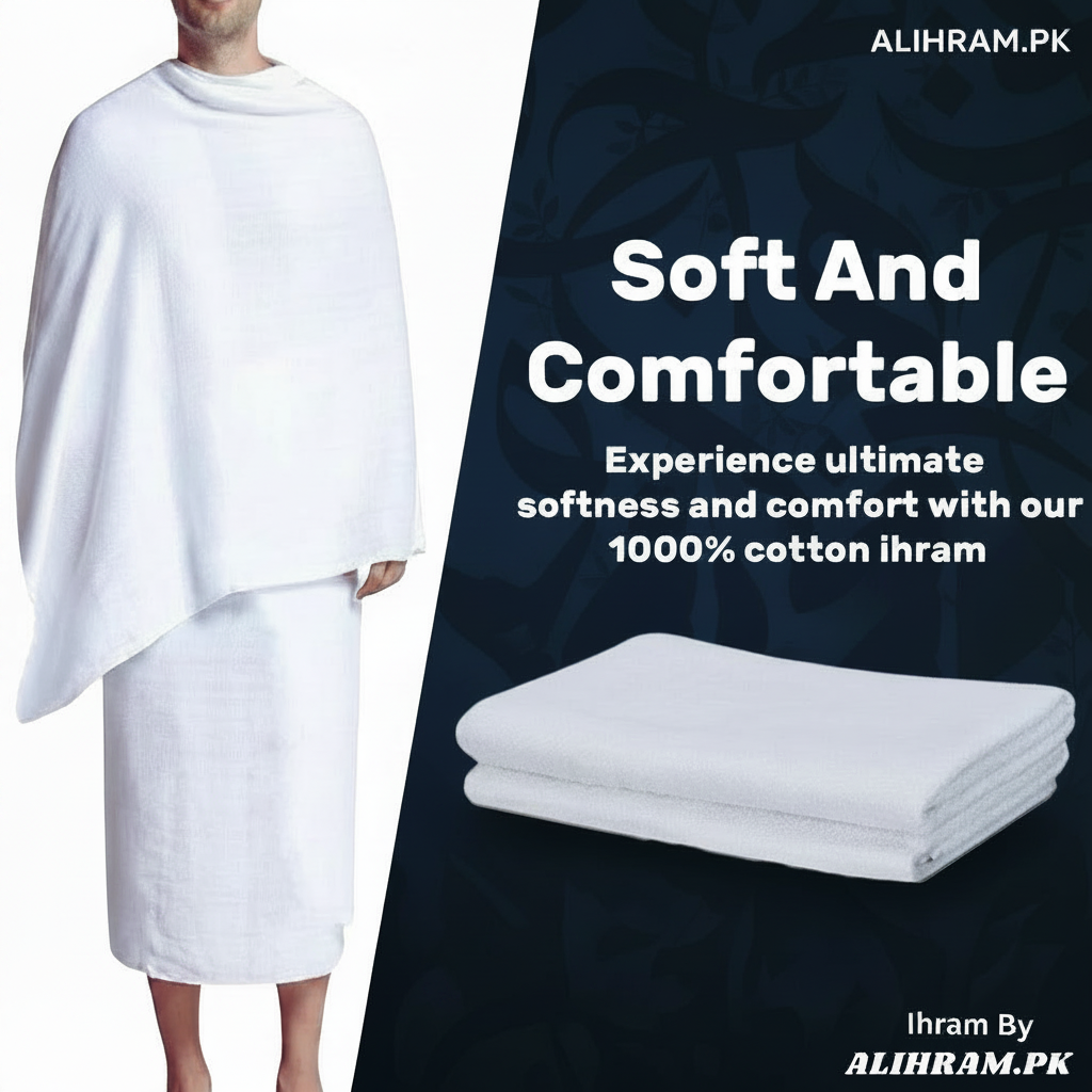 Cotton Ihram 2pcs set
