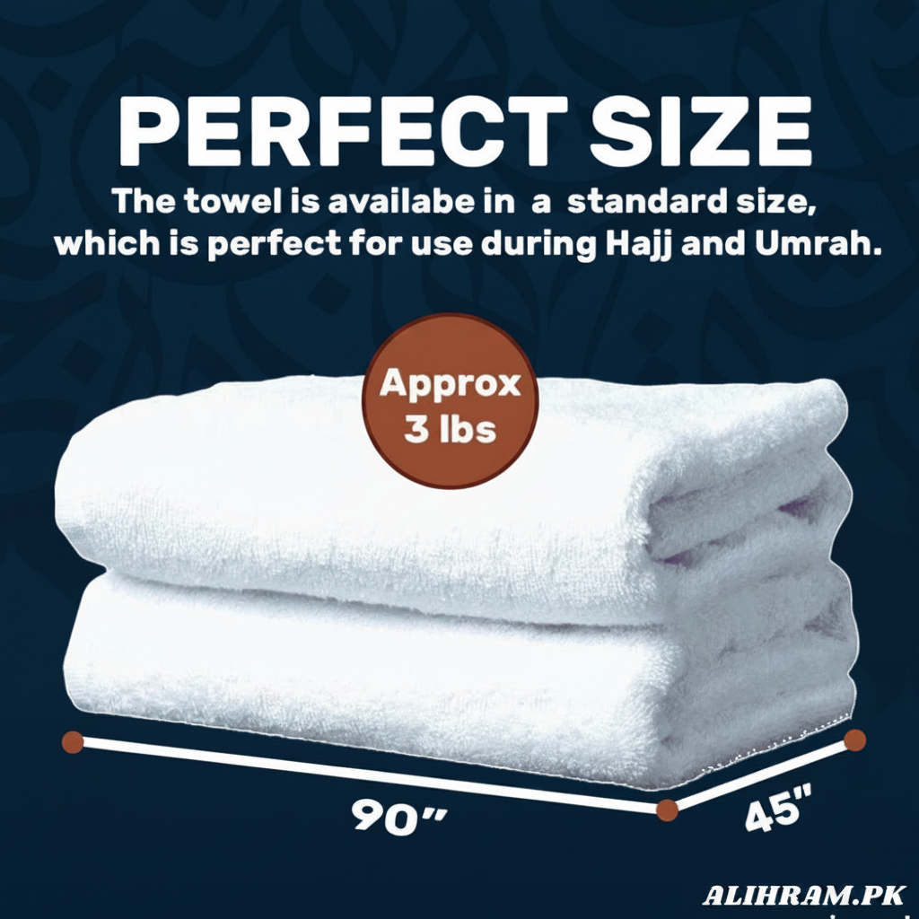 Cotton Ihram 2pcs set