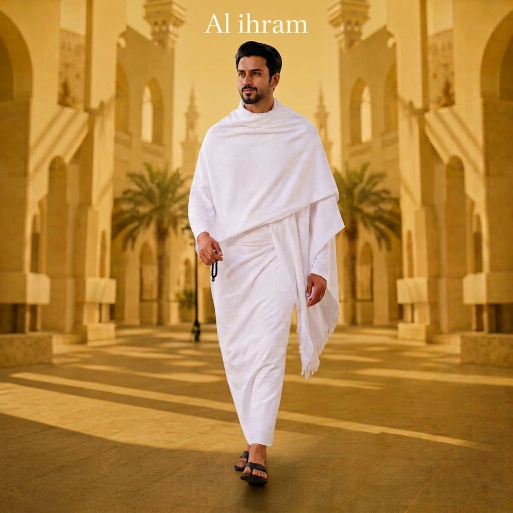 Cotton Ihram 2pcs set