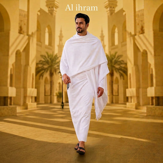 Cotton Ihram 2pcs set