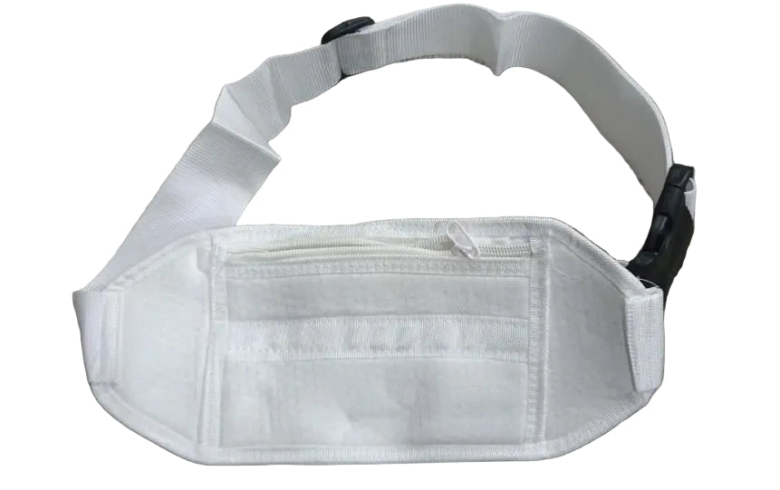 5 in 1 Hajj and Umrah Kit Premium - Terry Cotton Ihram - Bag - Belt - Soap- Tasbeh