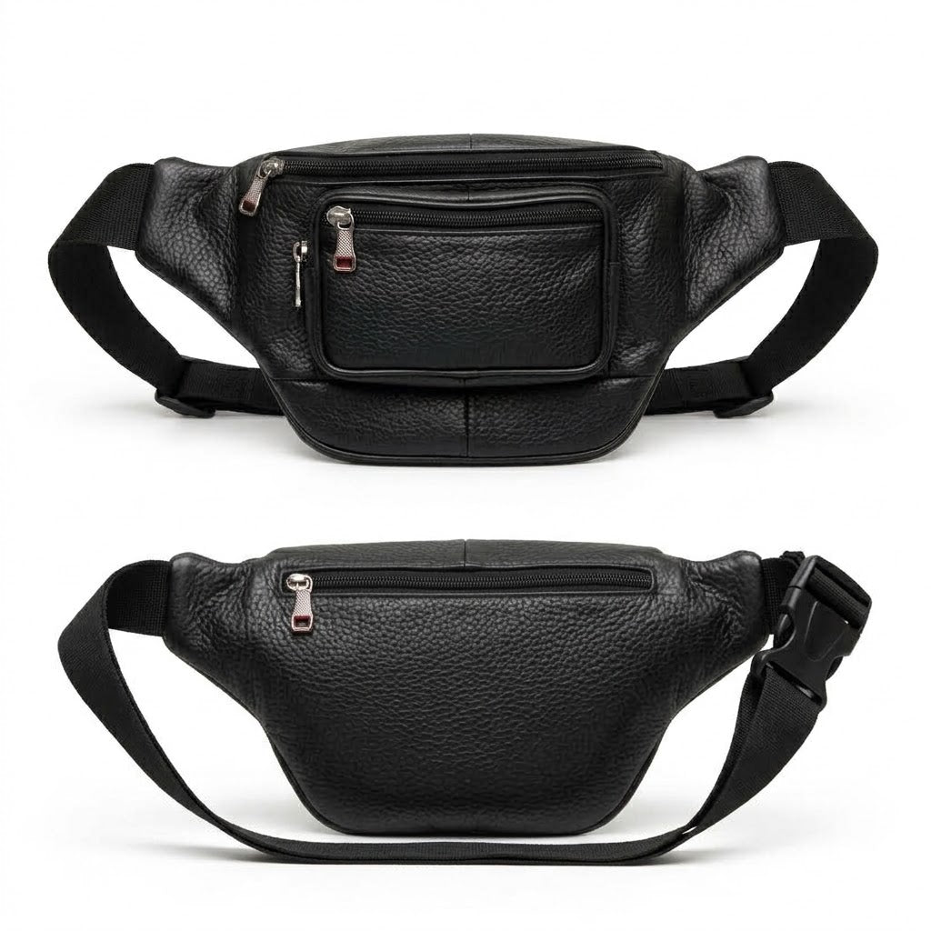 Ihram Leather Belt Bag